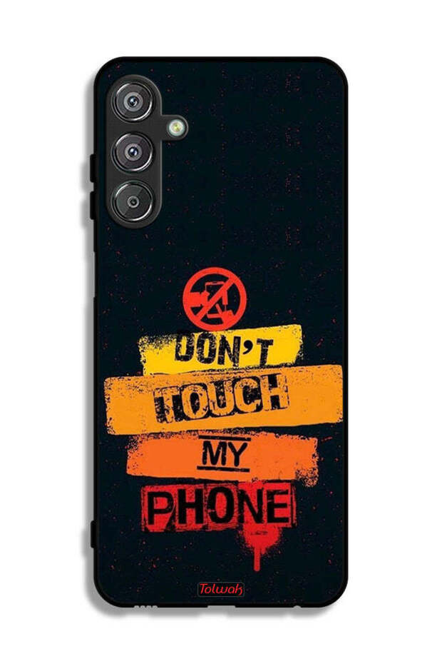 Samsung Galaxy M15 5G Protective Case Cover Do Not Touch My Phone