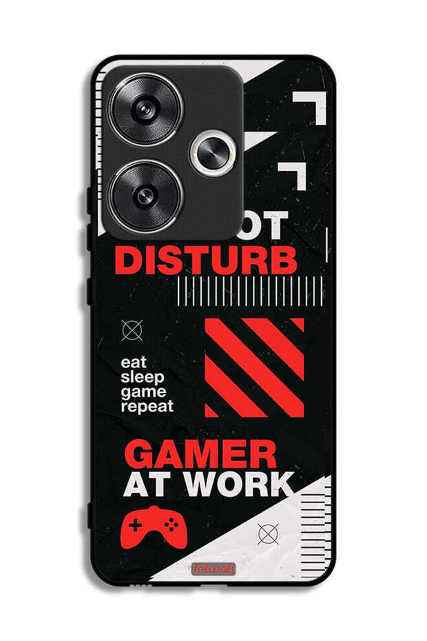 Xiaomi Redmi Turbo 3 5G Protective Case Cover Do Not Disturb Gamer At Work