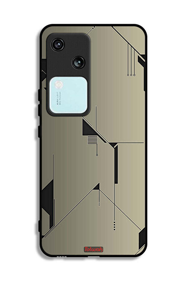 Vivo V30 5G Protective Case Cover Minimalism Abstract Digital Art