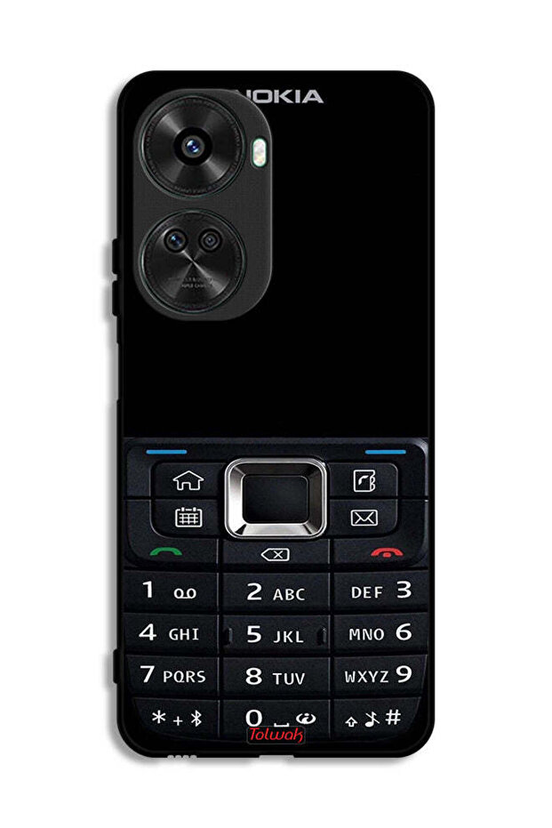 Huawei nova 11 SE Protective Case Cover Old Phone Pattern