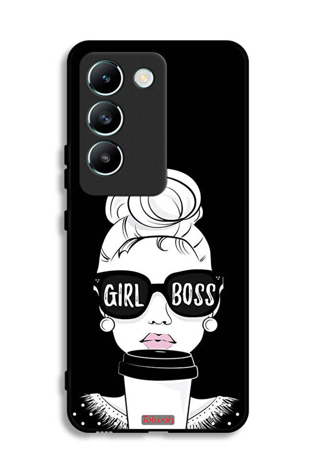 Vivo V30 Lite 4G Protective Case Cover Girl Boss