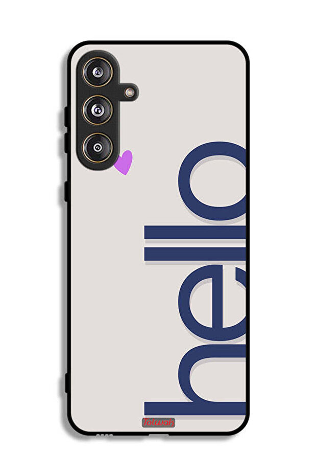 Samsung Galaxy M55 5G Protective Case Cover Hello