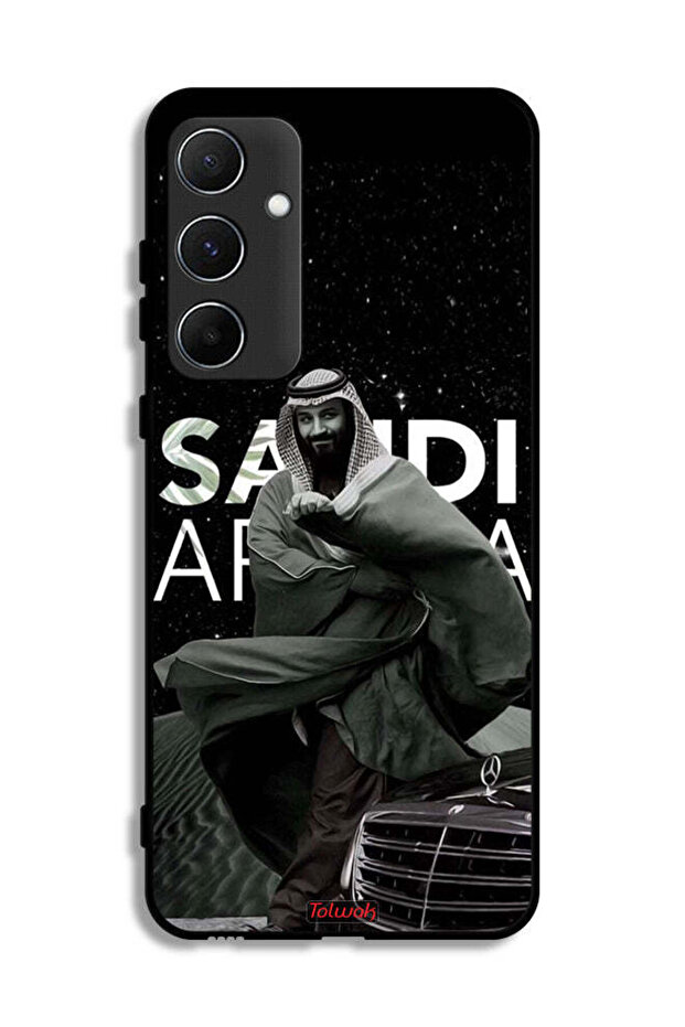 غطاء حماية لهاتف سامسونج جالكسي A55 5G ولي العهد الأمير محمد بن سلمان