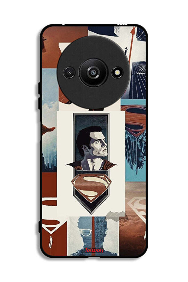 Xiaomi Redmi A3 4G Protective Case Cover Superman Art