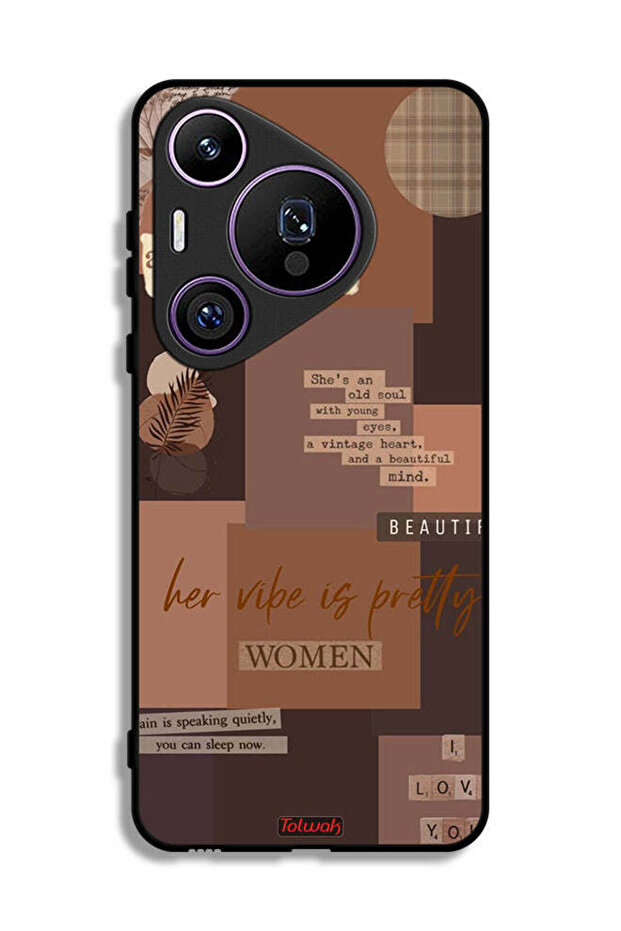 Huawei Pura 70 Pro Protective Case Cover Adventurer Women