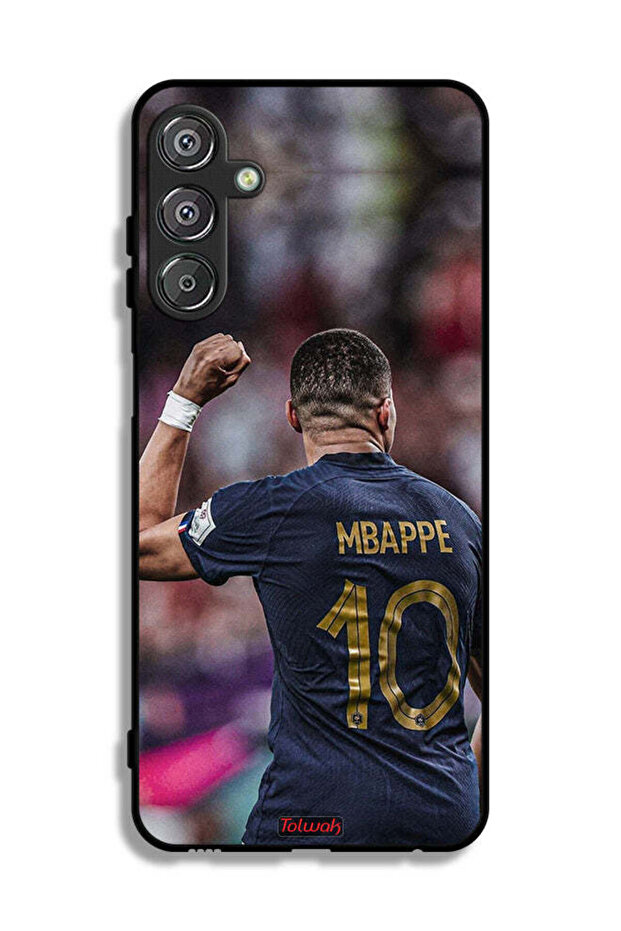 غطاء حماية لهاتف سامسونج جالاكسي M15 5G بتصميم Mbappe 10