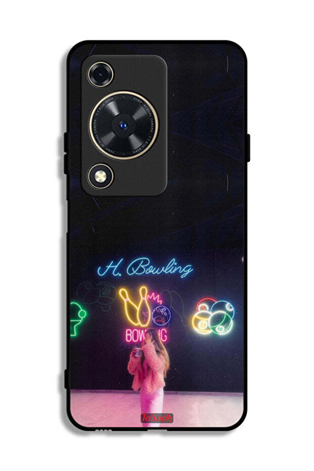 Huawei Enjoy 70 Protective Case Cover Bowling Lover