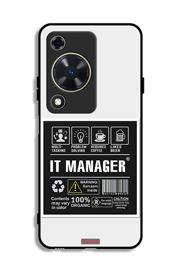 Huawei nova Y72 Protective Case Cover It Manager Sticker