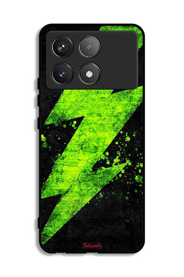 Xiaomi Poco F6 Pro Protective Case Cover Electric Pattern