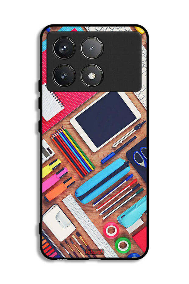 Xiaomi Poco F6 Pro Protective Case Cover Girl Hobby Desk