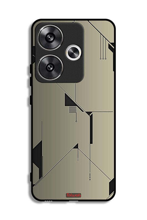 Xiaomi Poco F6 5G Protective Case Cover Minimalism Abstract Digital Art