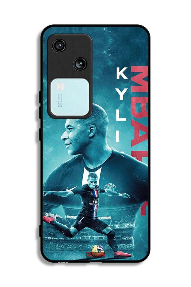 غطاء حماية Vivo V30 5G مع ملصق Mbappe
