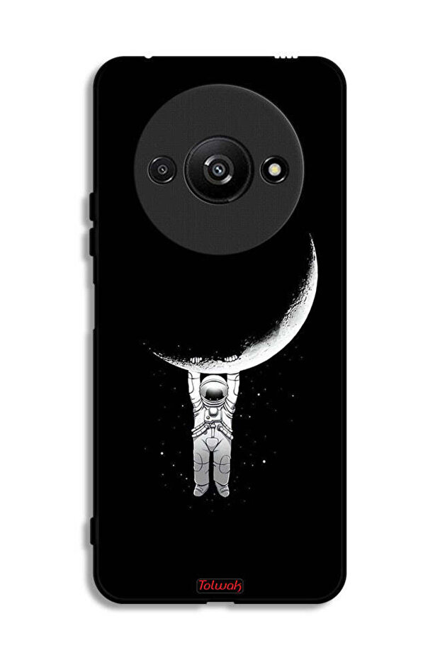 Xiaomi Redmi A3 4G Protective Case Cover Hanging From Moon