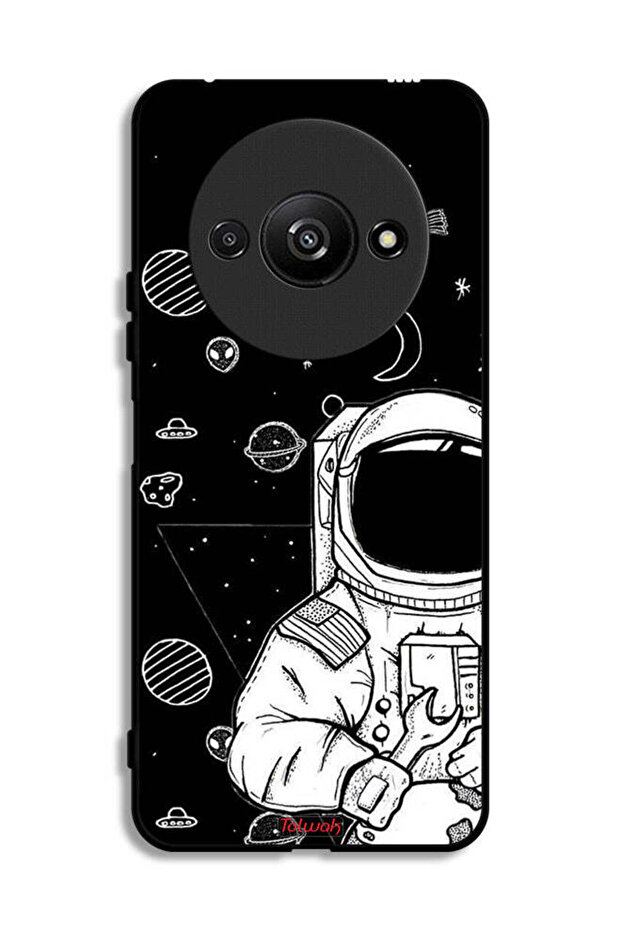 Xiaomi Redmi A3 4G Protective Case Cover Astronaut Art
