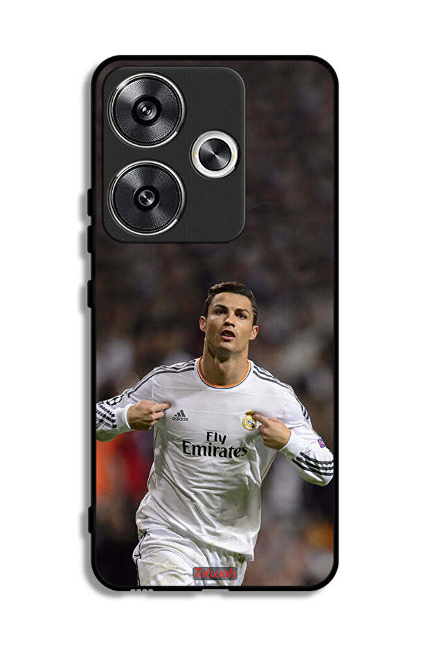 غطاء حماية لهاتف Xiaomi Poco F6 5G كريستيانو رونالدو