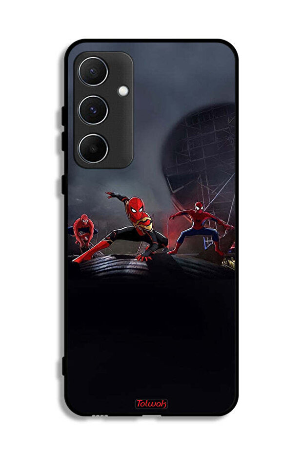 Samsung Galaxy A55 5G Protective Case Cover Three Spiders