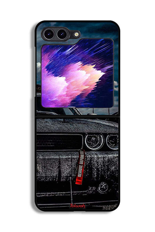 غطاء حماية لهاتف Samsung Galaxy Z Flip6 - قم بإزالته قبل القيادة
