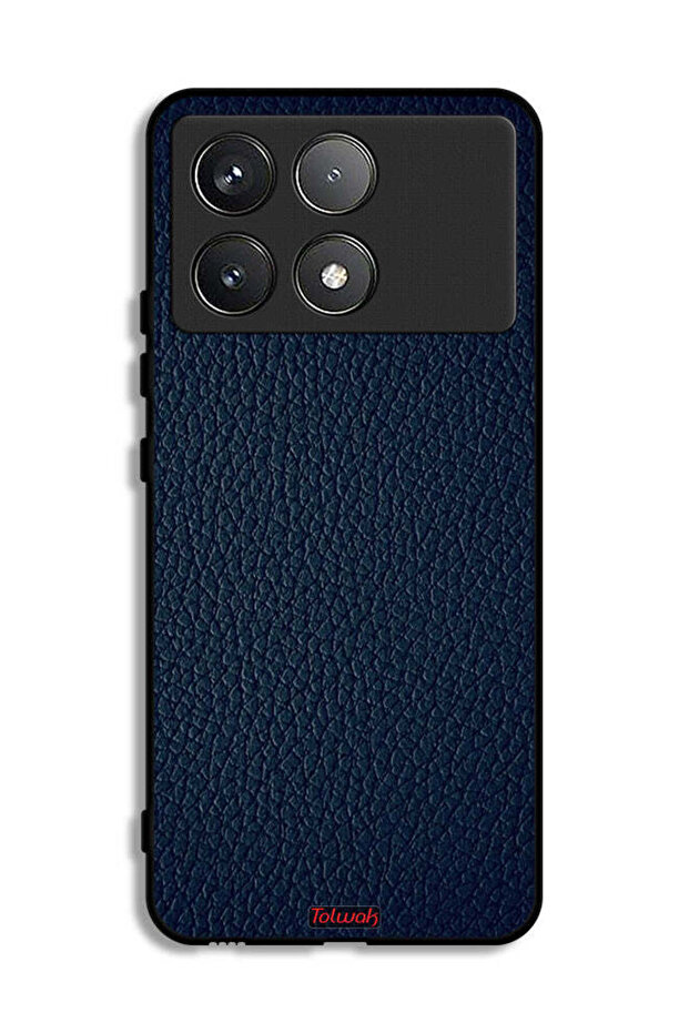 غطاء حماية جلدي بنمط لهاتف Xiaomi Redmi K70 Pro