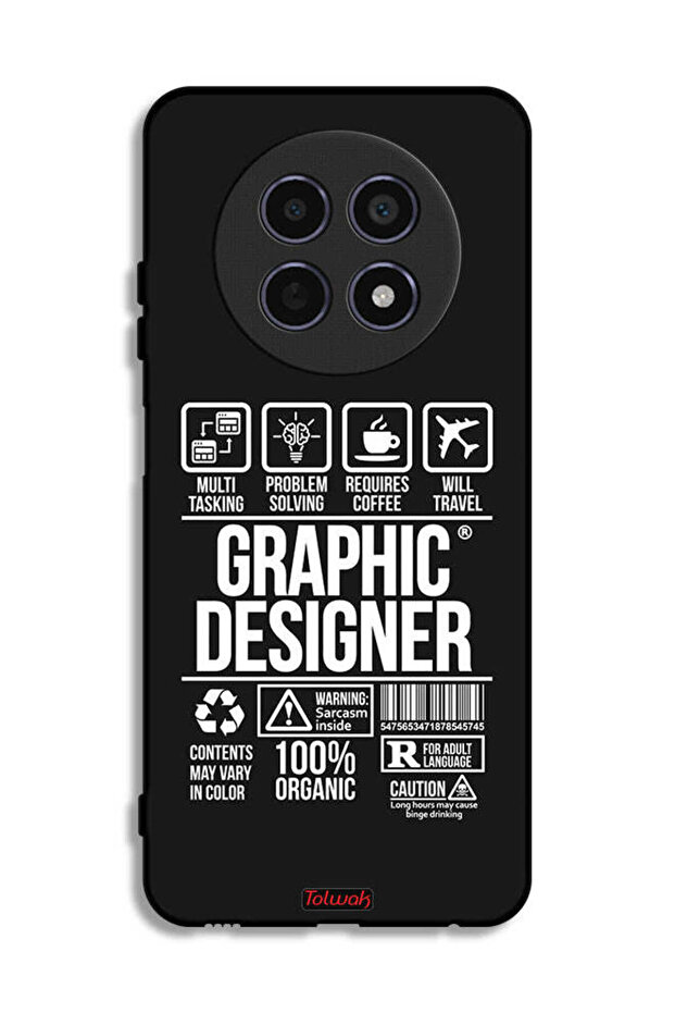 Realme 12 5G Protective Case Cover Graphic Designer Sticker