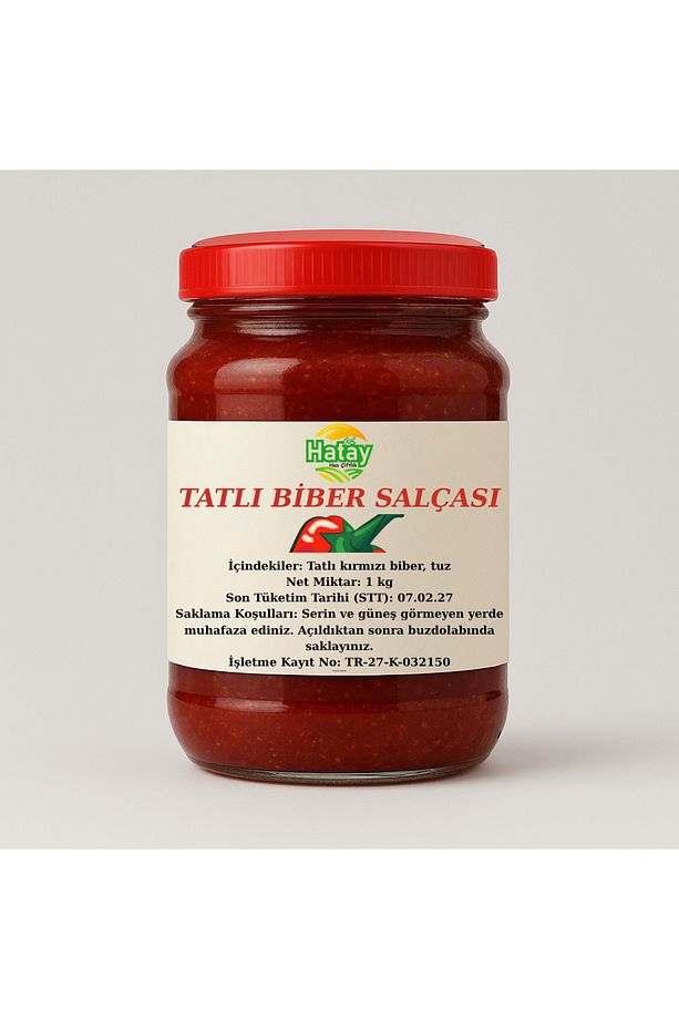 TATLI BİBER SALÇASI(1KG) - 1