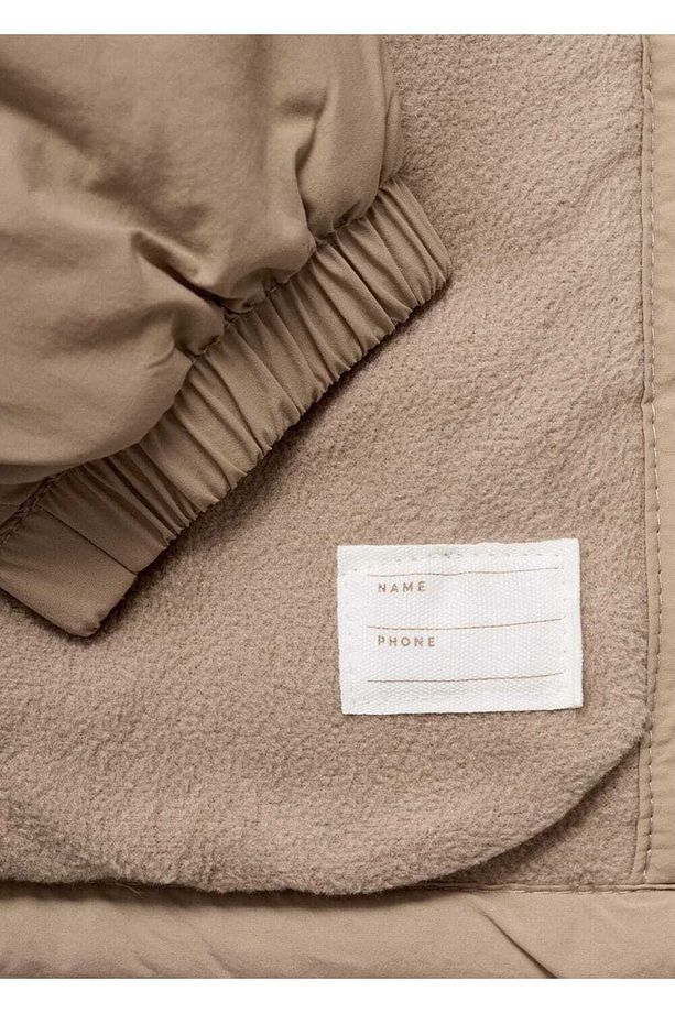 Kapüşonlu kapitone anorak - 4