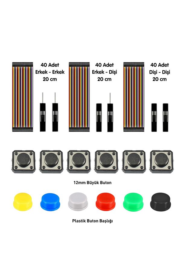 Arduino Set 292 Parça Full Başlangıç Seti ( Malzeme Kutulu ) - 5