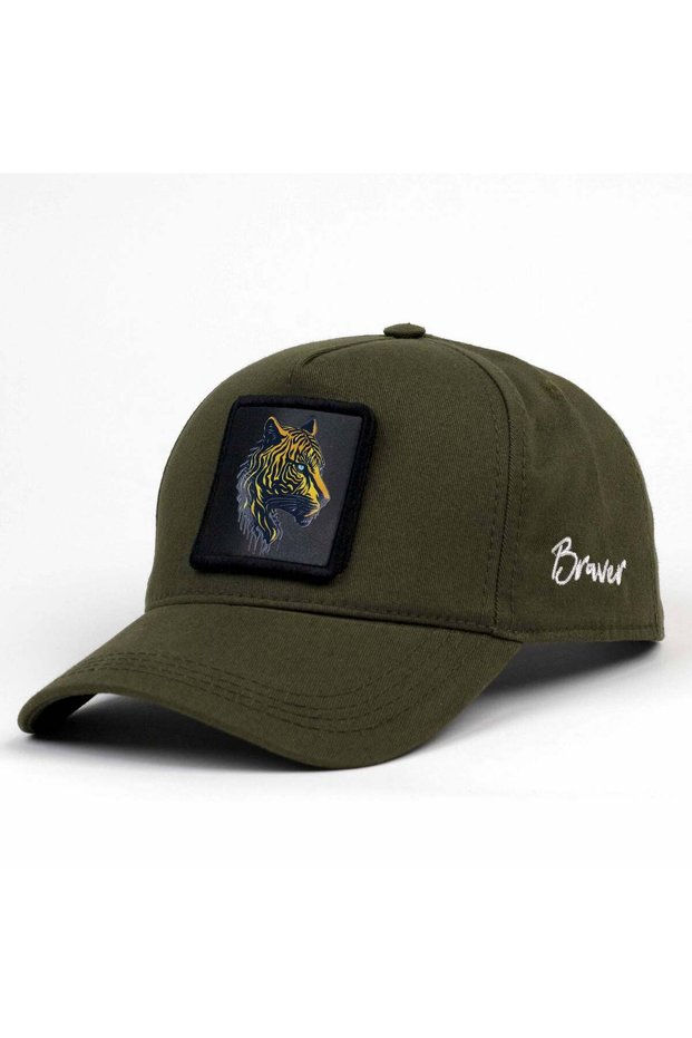 Braver Haki Jaguar Patch Şapka