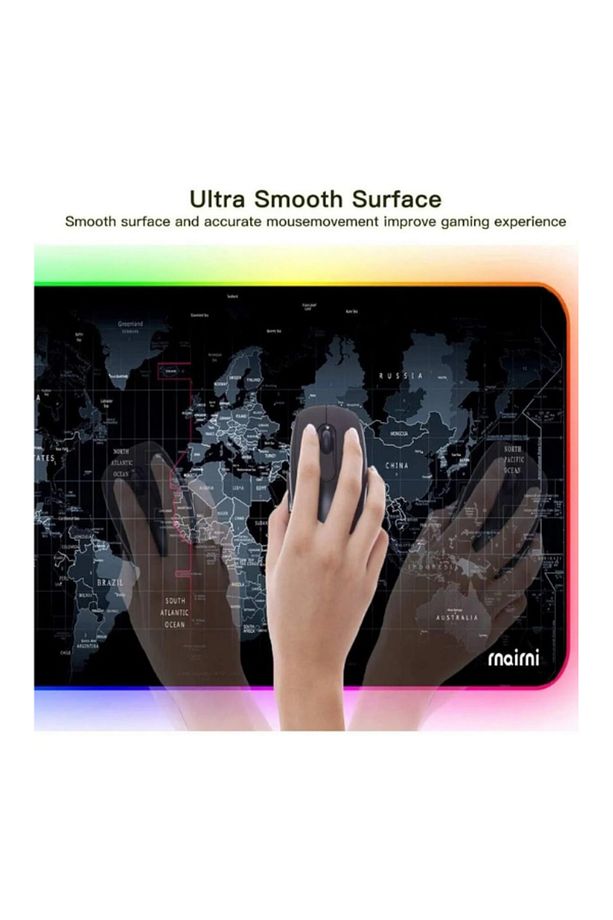 Kablolu Usb Gaming Oyuncu Klavye Mouse Set Reinbow + Dünya Desenli Mousepad + Oyuncu Kulaklığı - 6