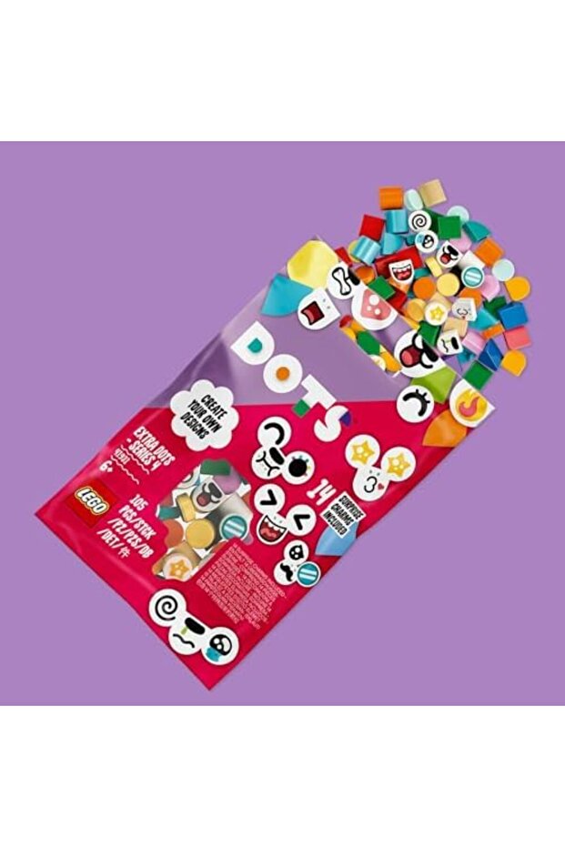 LEGO DOTS Extra DOTS – Series 4 41931 DIY Craft Decorations Kit (105 Pieces) - 3