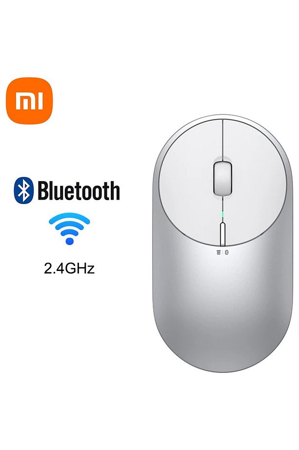 Kablosuz Mouse Fare Taşınabilir Çift Modlu 4000dpı Ayarlanabilir Bluetooth Mouse - 5