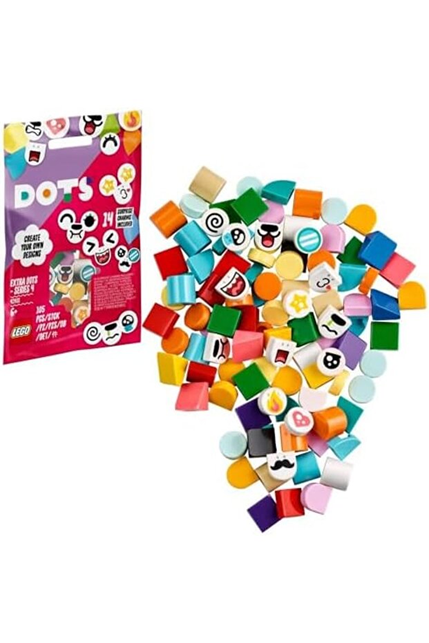 LEGO DOTS Extra DOTS – Series 4 41931 DIY Craft Decorations Kit (105 Pieces) - 1