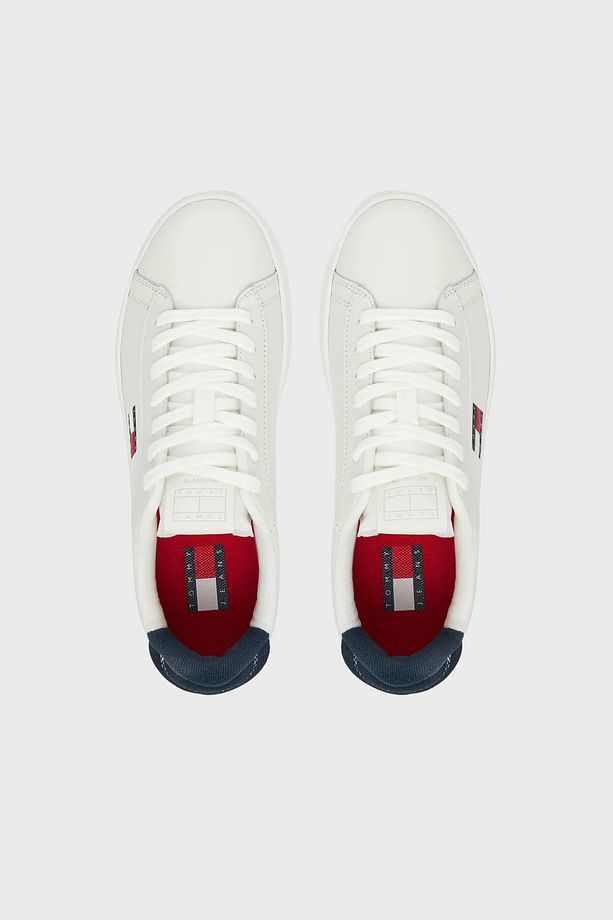 Logolu Deri Sneaker Ayakkabı AYAKKABI EN0EN02815 0G1 - 2