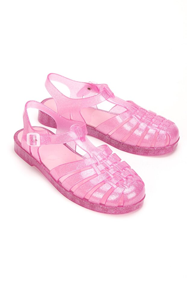 Medussa simli pembe sandelet - 2