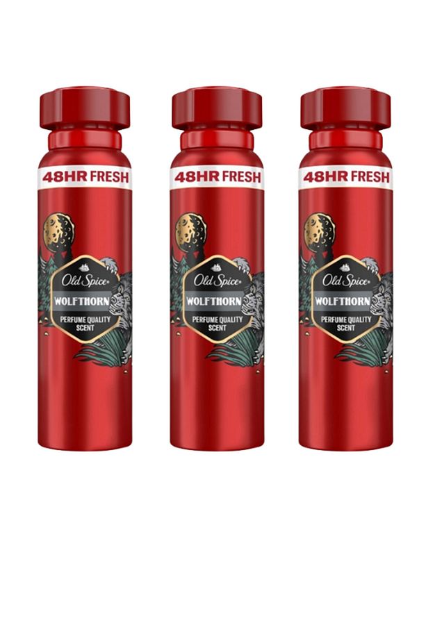 Wolfthorn Erkekler Için Vücut Sprey Deodorant 150 Ml 3 Adet - 1