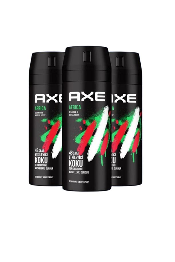 Africa Sprey Deodorant 150 ML x 3 Adet - 1