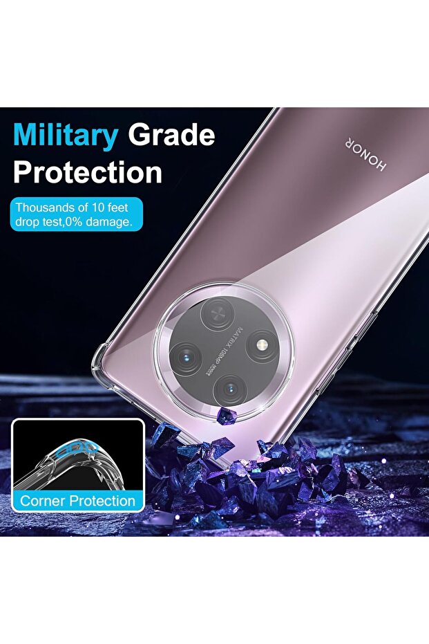 Transparent Shockproof Case Compatible with Honor Magic 7 Lite - 6