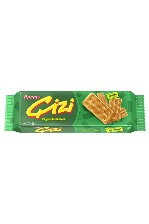 Ülker Çizi Cheese Crackers 70 g X 12 Pieces