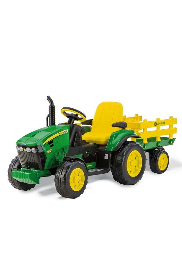 John Deere Ground Force With Trailer 12 Volt Akülü Traktör - 1