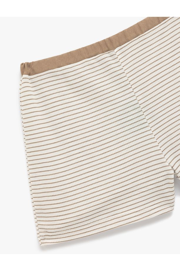 Rahat Kalıp Şort Pijama Altı - 3