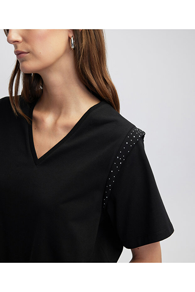 Trok baskılı tişört - 2