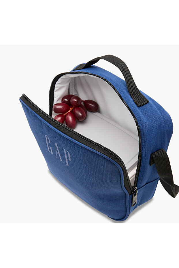 حقيبة غداء متينة بحزام قابل للتعديل وسحاب للإغلاق - 5