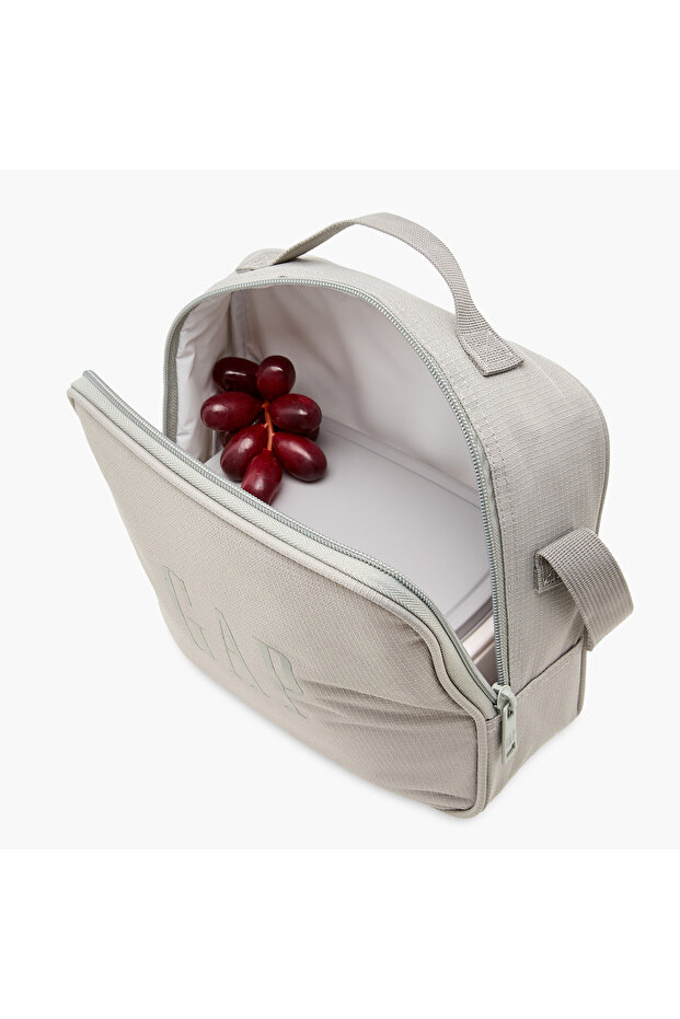 حقيبة غداء متينة بحزام قابل للتعديل وسحاب للإغلاق - 5