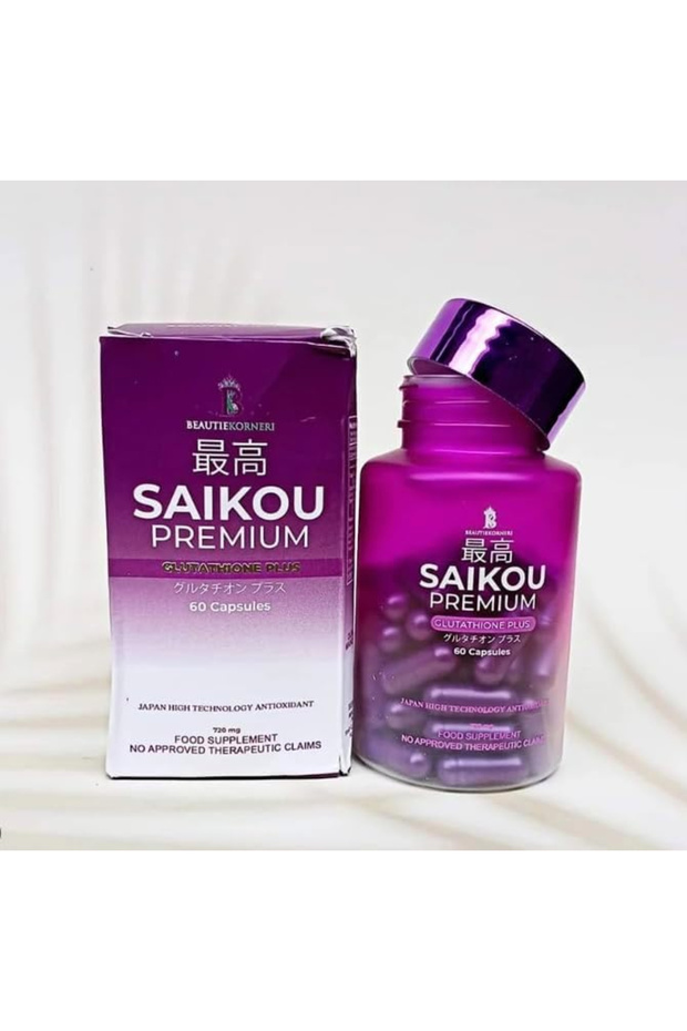 Saikou Premium Glutathione Plus 60 Capsules Japan High Technology