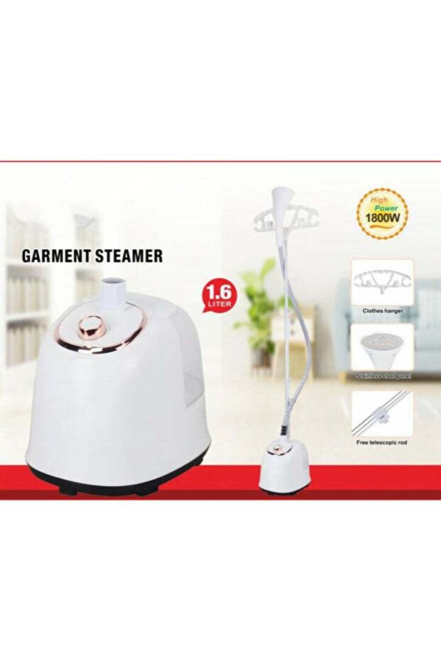 High-quality steam iron with 1.6L capacity