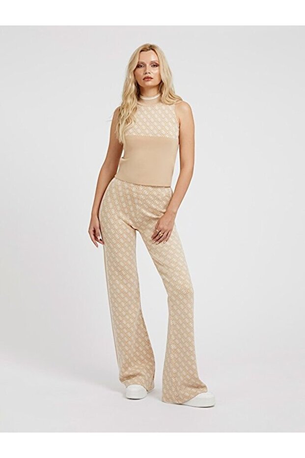 Kadın 4g Logolu Triko Üst - 2