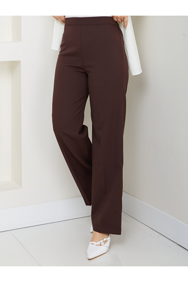 بنطلون مطاطي بخصر - 4