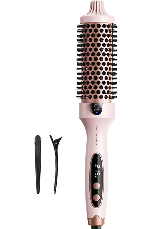 Thermal Brush, Blowout Boost 1.5 inch Heated Round Brush for Blowout Look