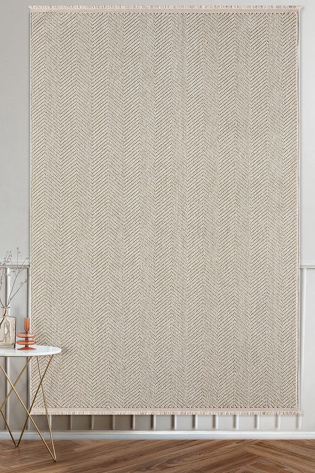 SoftStep 1803 Yumuşak Bukle Hav Toz Vermez Sisal Yolluk Antre Mutfak Salon Oturma Odası Halısı - 2
