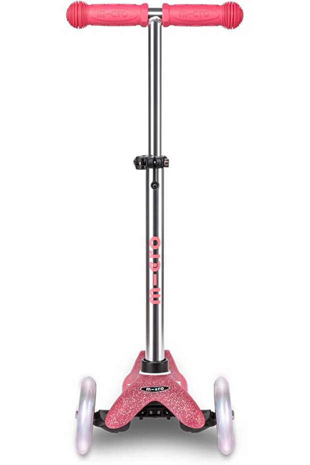 Micro Scooters | Mini Micro Deluxe Glitter LED Children's Scooter | Handlebar Adjustable | Light Up - 3