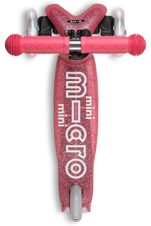 Micro Scooters | Mini Micro Deluxe Glitter LED Children's Scooter | Handlebar Adjustable | Light Up - 5
